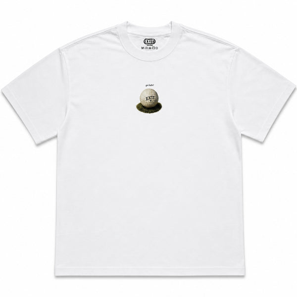 EXIT Got Balls Series Golf Ball T-Shirt - White